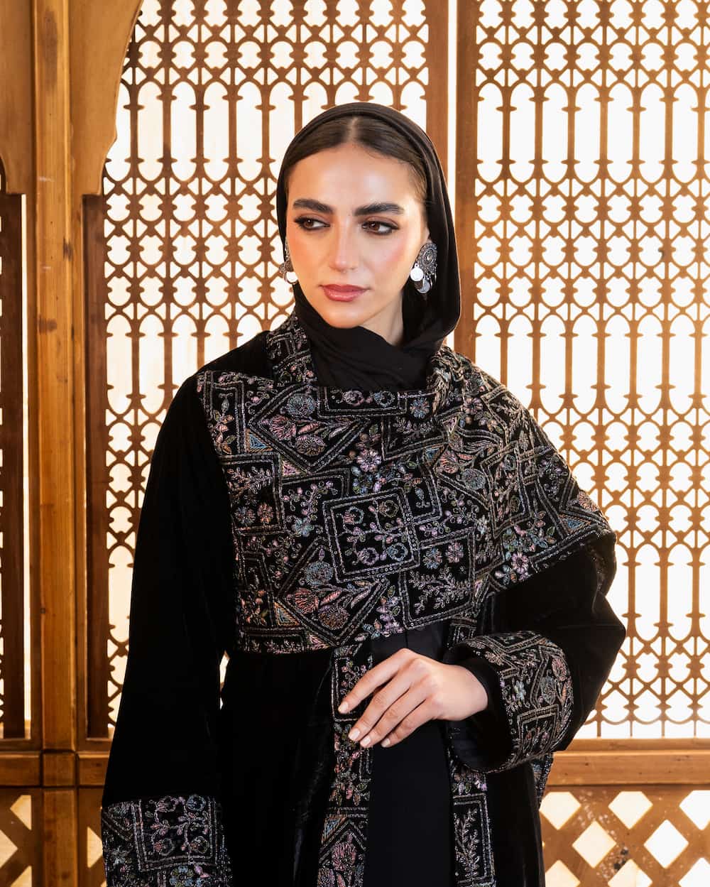 Heirloom Velvet Kaftan