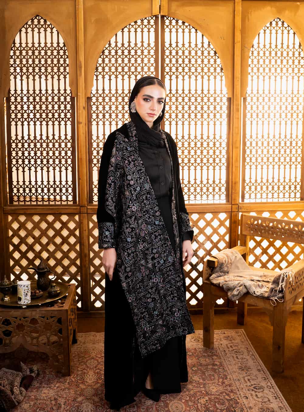 Heirloom Velvet Kaftan