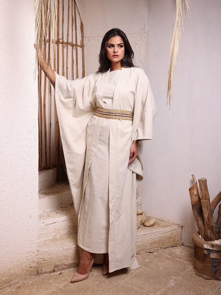 Golden Elegance Kaftan