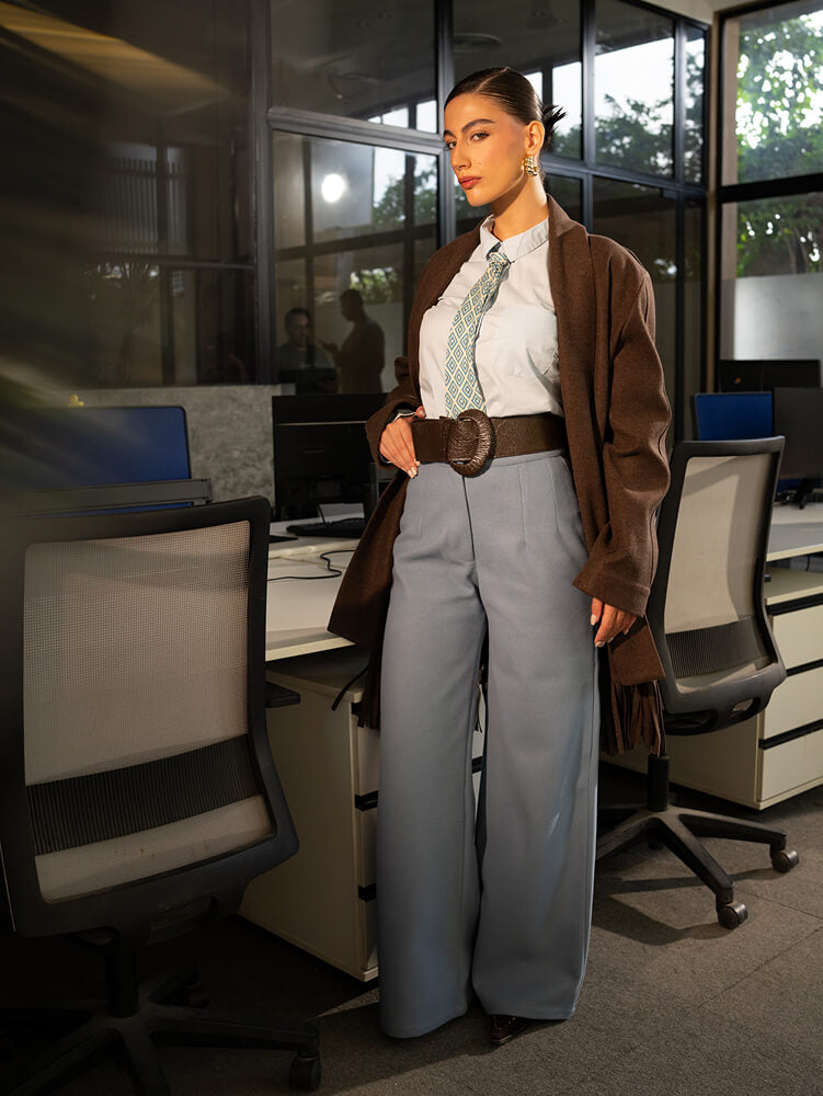 The Fringe Wrap Coat