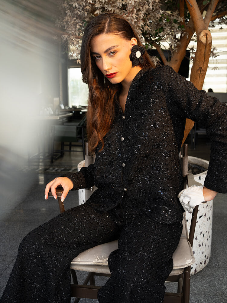 Midnight Sparkle Blazer