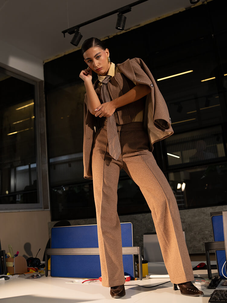 Textured Wool Blazer