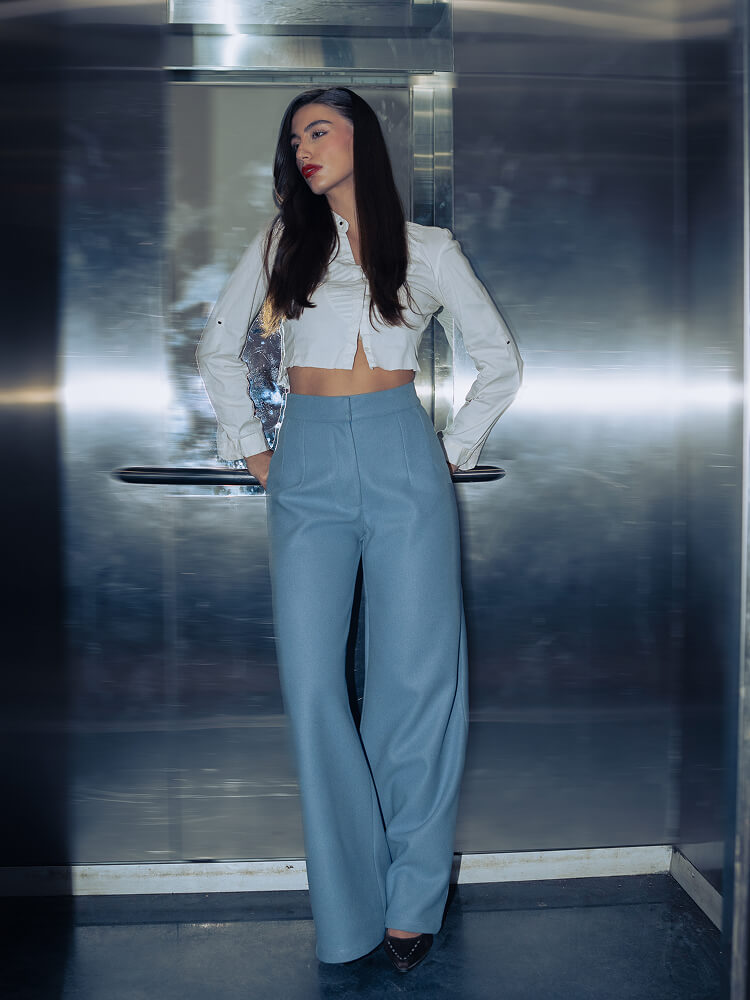 The Tailored Straight Pants