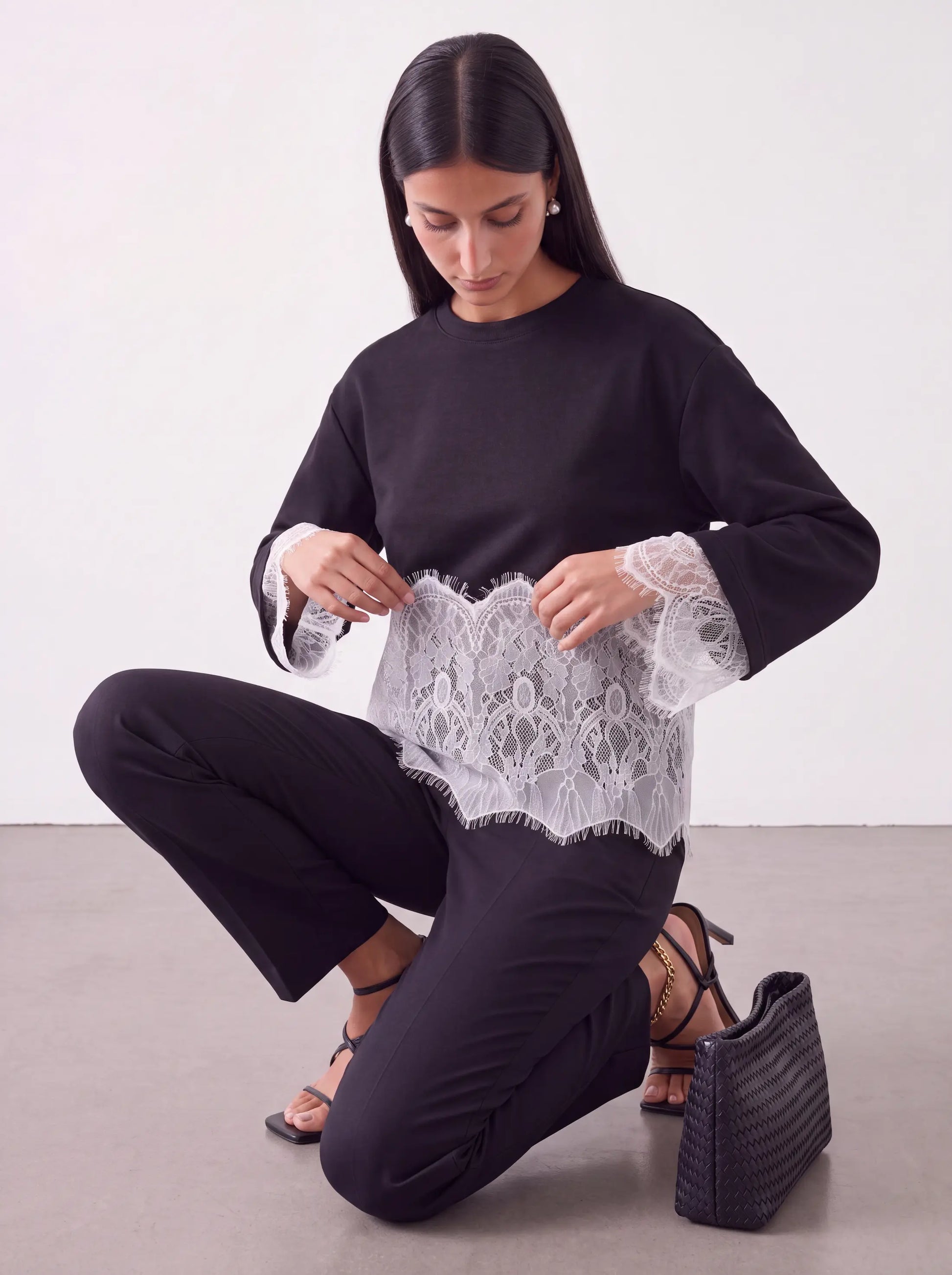 Celeste Lace T-shirt