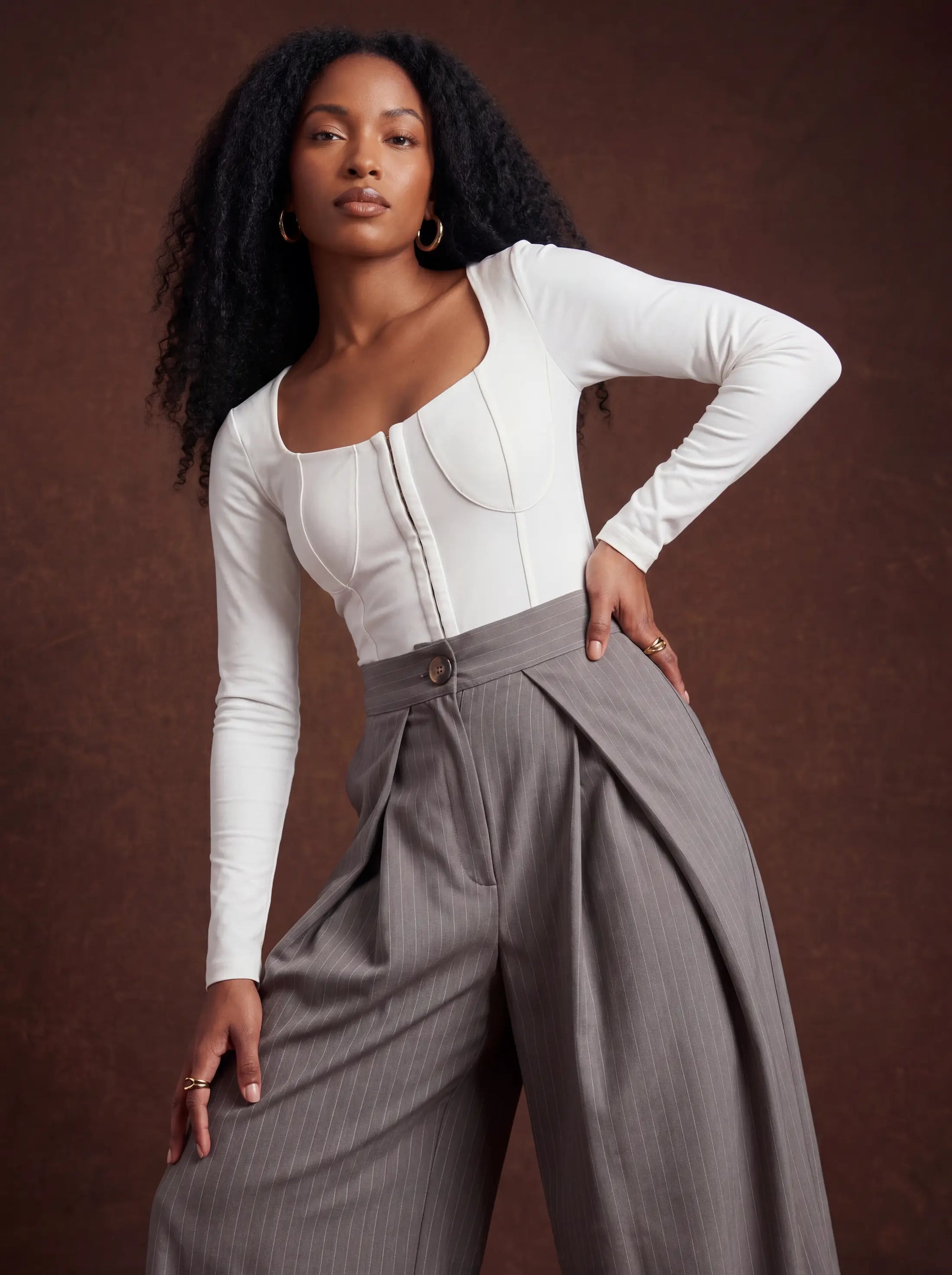 Aveline Wide-Leg Pants