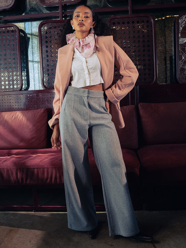 The Tailored Straight Pants